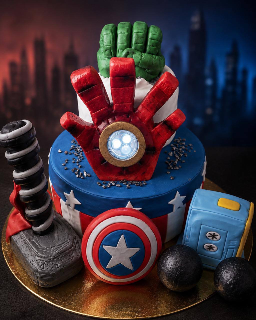 Avengers Motivtorte