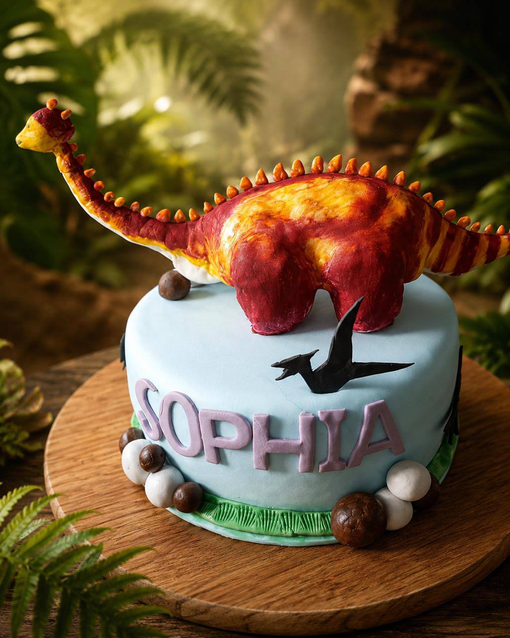 Dino-Motivtorte